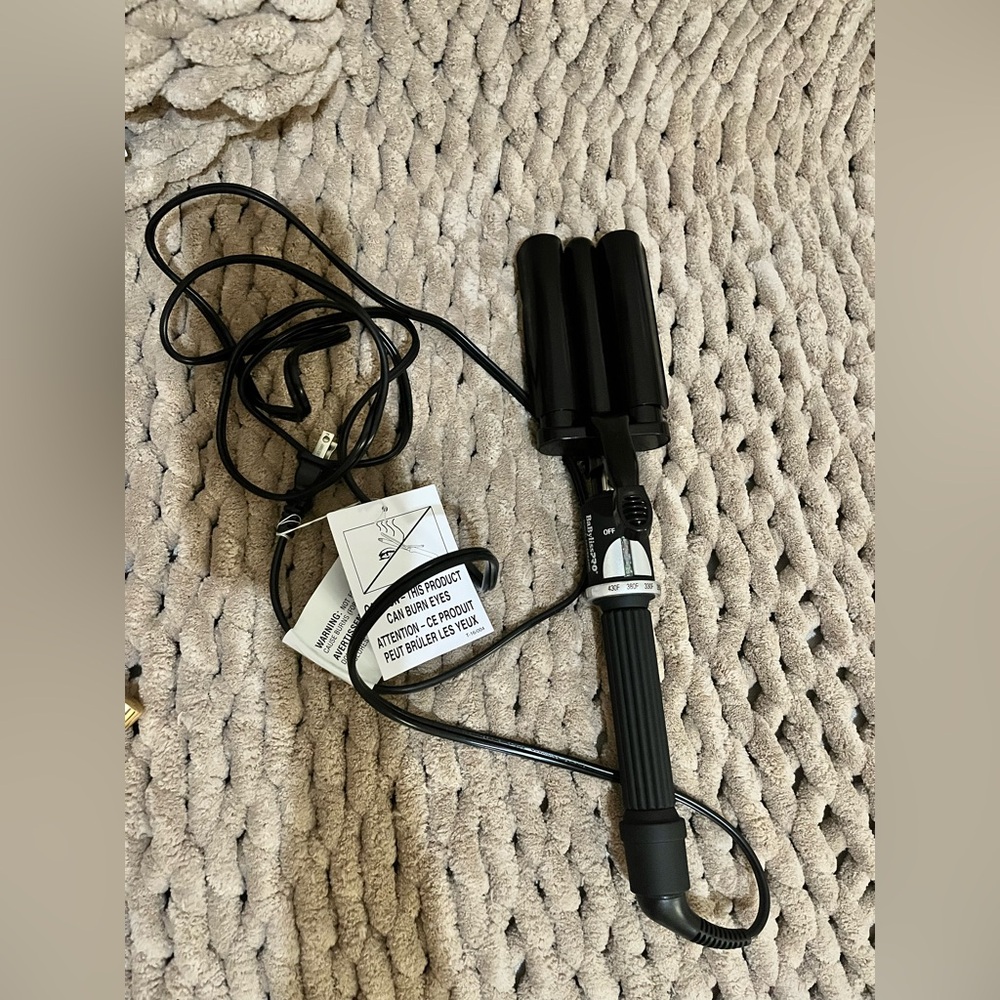BaByliss Pro Porcelain Ceramic Triple Barrel Waver - Picture 8 of 8